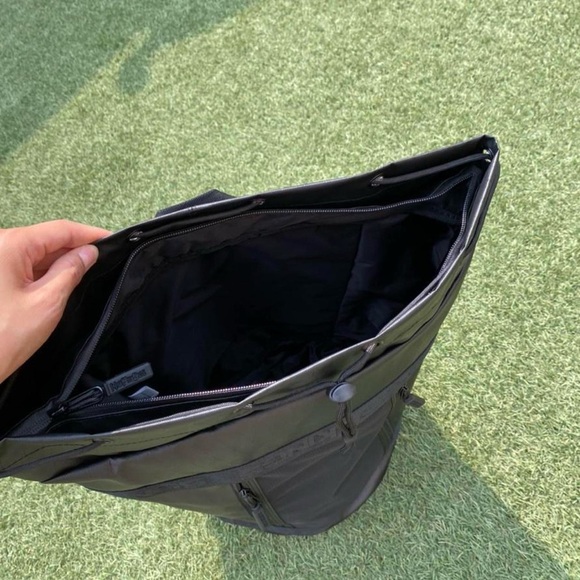 Culture Kings Black Holographic Font Backpack - Picture 3 of 3